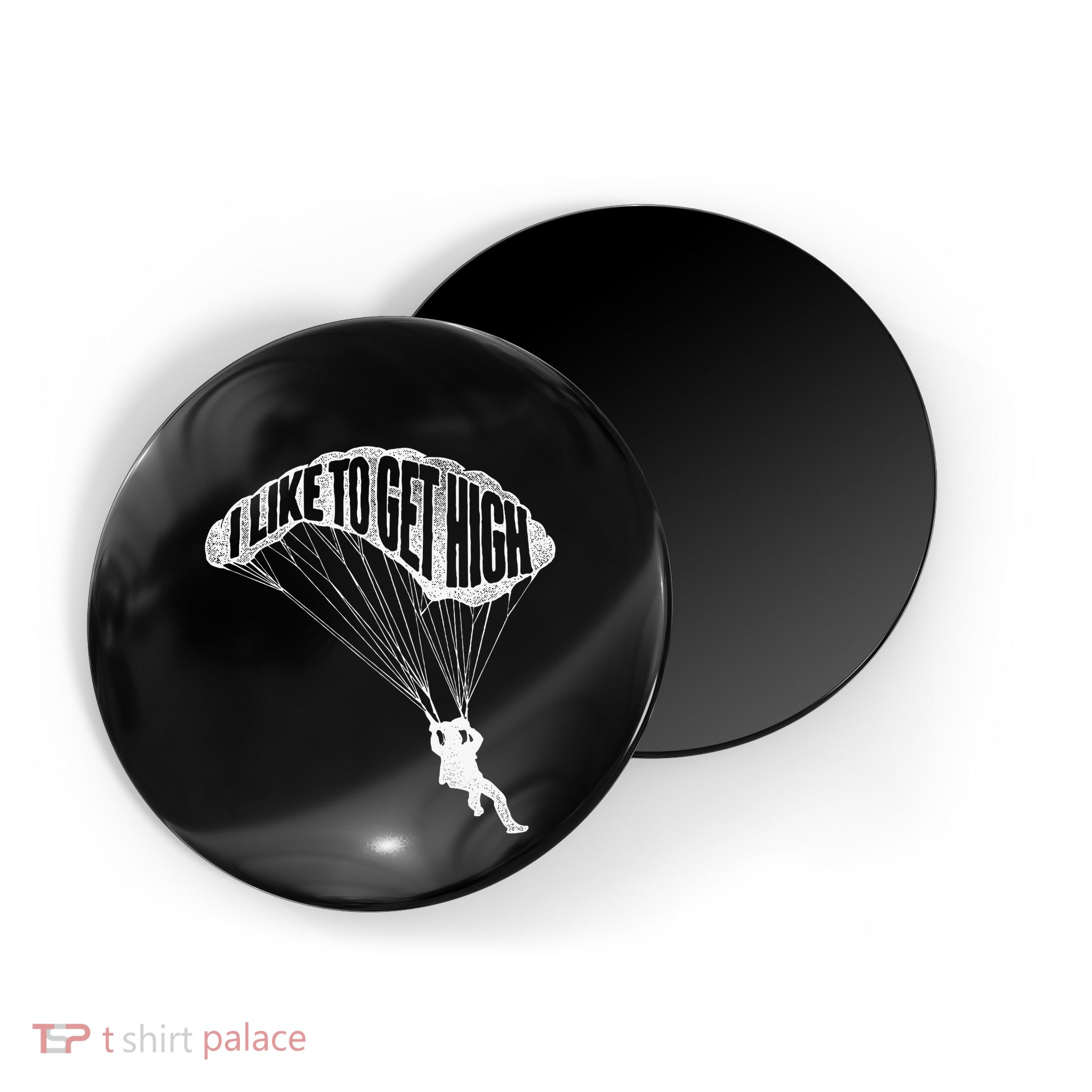 I Like To Get High Skydiver Parachutist Skydive Parachute Magnet