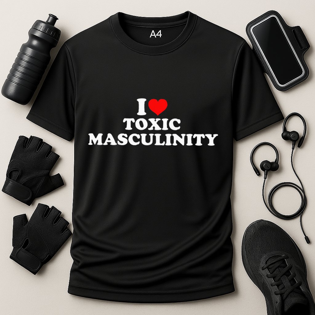 I Love Toxic Masculinity Cooling Performance Crew T-Shirt
