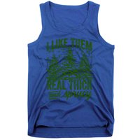 I Like Them Real Thick And Sprucey Funny Christmas Tree Gift Tank Top