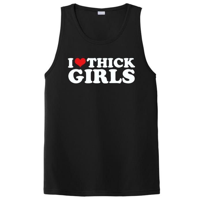 I Love Thick Girls PosiCharge Competitor Tank