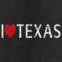 I Love Texas Adult Drive Performance Visor