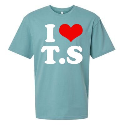 I Love TS Sueded Cloud Jersey T-Shirt