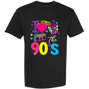 I Love The 90S Retro 90s Costume Party Garment-Dyed Heavyweight T-Shirt