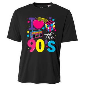 I Love The 90S Retro 90s Costume Party Cooling Performance Crew T-Shirt