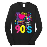 I Love The 90S Retro 90s Costume Party Long Sleeve Shirt