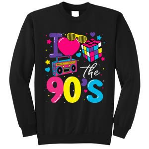 I Love The 90S Retro 90s Costume Party Sweatshirt