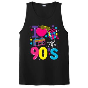 I Love The 90S Retro 90s Costume Party PosiCharge Competitor Tank