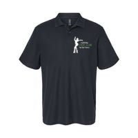 I Left The Strip Club To Be Here Softstyle Adult Sport Polo