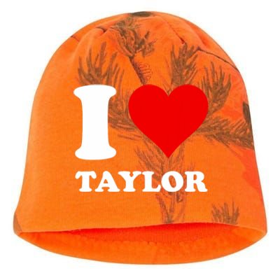 I Love Taylor Kati - Camo Knit Beanie