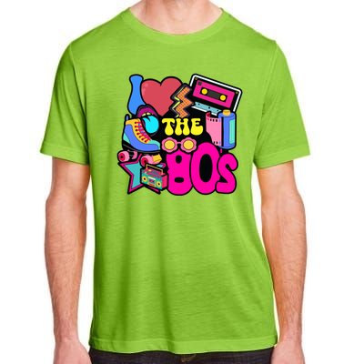 I Love The 80s Retro Cool Adult ChromaSoft Performance T-Shirt