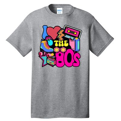 I Love The 80s Retro Cool Tall T-Shirt