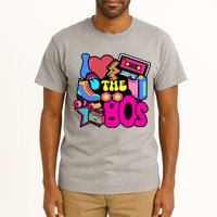 I Love The 80s Retro Cool Tall T-Shirt