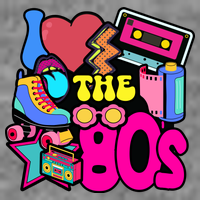 I Love The 80s Retro Cool Tall T-Shirt