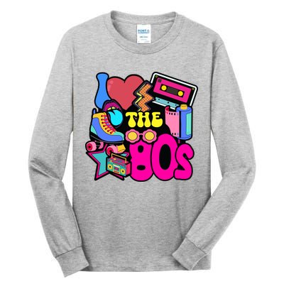 I Love The 80s Retro Cool Tall Long Sleeve T-Shirt