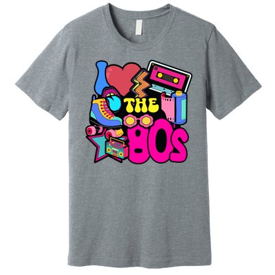 I Love The 80s Retro Cool Premium T-Shirt