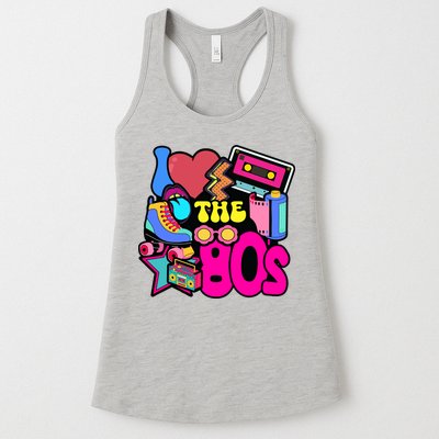 I Love The 80s Retro Cool Womens Tank Top