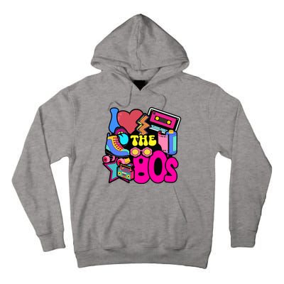 I Love The 80s Retro Cool Tall Hoodie