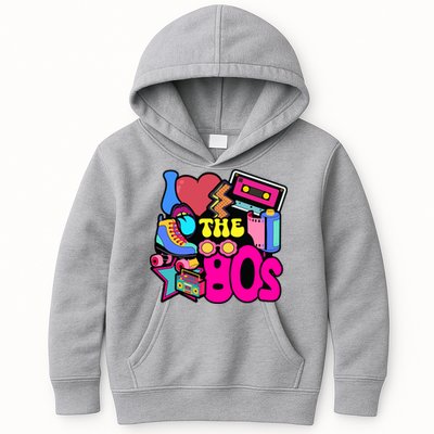 I Love The 80s Retro Cool Kids Hoodie