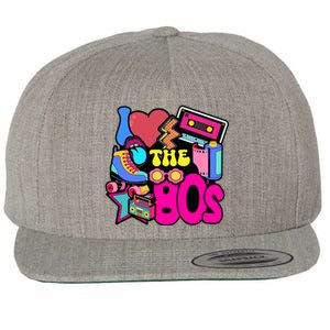 I Love The 80s Retro Cool Wool Snapback Cap