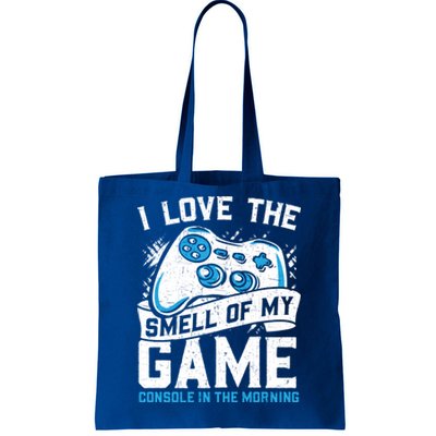 I Love The Smell Of My Game Console In The Morning Cute Gift Tote Bag