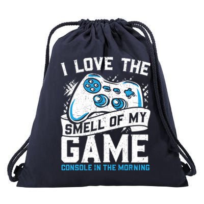 I Love The Smell Of My Game Console In The Morning Cute Gift Drawstring Bag