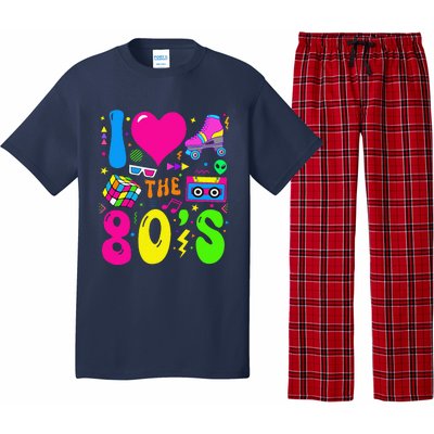 I Love The 80S Party 1980s Themed Costume 80s Theme Outfit Pajama Set