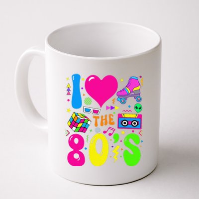 I Love The 80S Party 1980s Themed Costume 80s Theme Outfit Coffee Mug