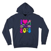 I Love The 80S Party 1980s Themed Costume 80s Theme Outfit Hoodie