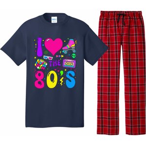 I Love The 80S Party 1980s Themed Costume 80s Theme Outfit Pajama Set