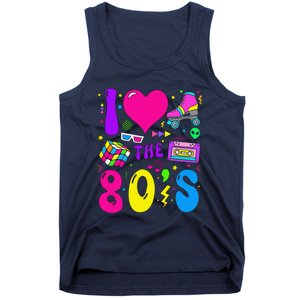 I Love The 80S Party 1980s Themed Costume 80s Theme Outfit Tank Top