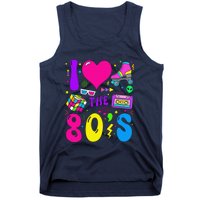 I Love The 80S Party 1980s Themed Costume 80s Theme Outfit Tank Top