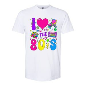 I Love The 80S Party 1980s Themed Costume 80s Theme Outfit Softstyle CVC T-Shirt