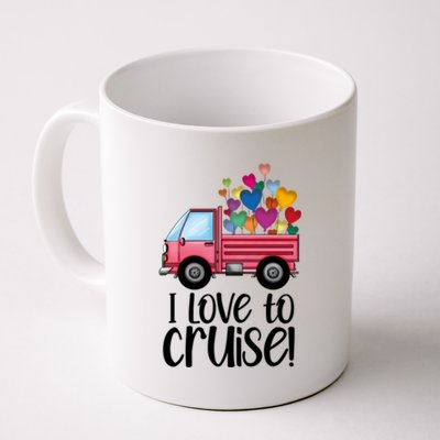 I Love To Cruise Valentines Day Honeymoon Couples Matching Great Gift Coffee Mug