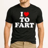 I Love To Fart  Heart Farting  Cooling Performance Crew T-Shirt