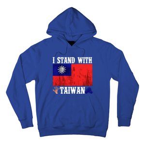 I Love Taiwan Flag Taiwanese Pride I Stand With Taiwan Quote Gift Hoodie