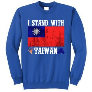 I Love Taiwan Flag Taiwanese Pride I Stand With Taiwan Quote Gift Sweatshirt