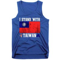 I Love Taiwan Flag Taiwanese Pride I Stand With Taiwan Quote Gift Tank Top