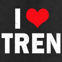 I Love Tren Bodybuilder I Heart Tren Funny Adult Drive Performance Visor