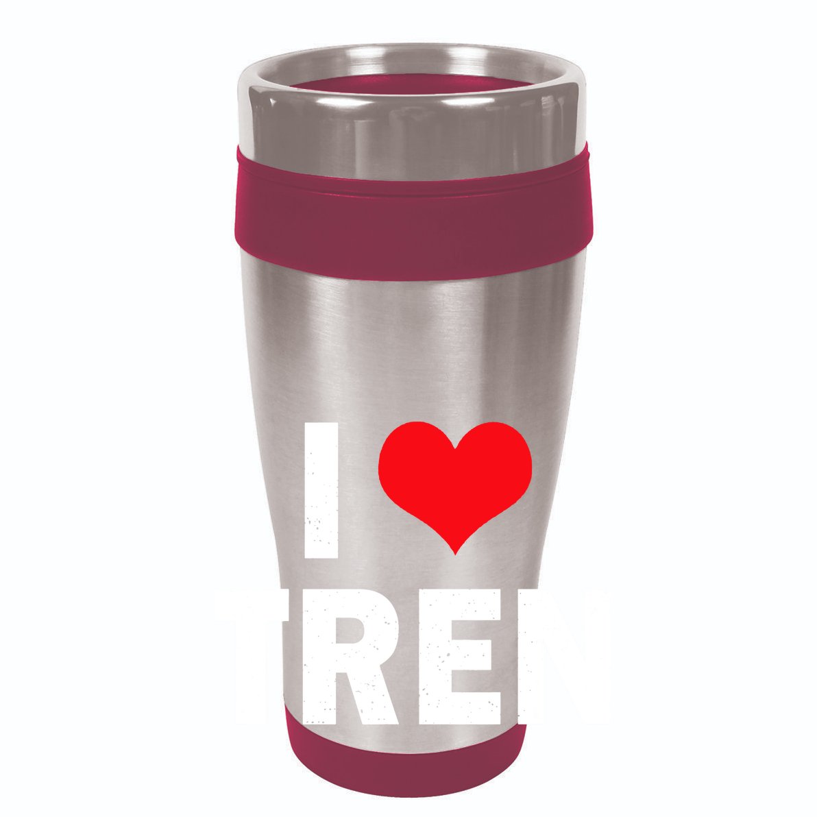I Love Tren Bodybuilder I Heart Tren Funny 25L Jumbo Tote