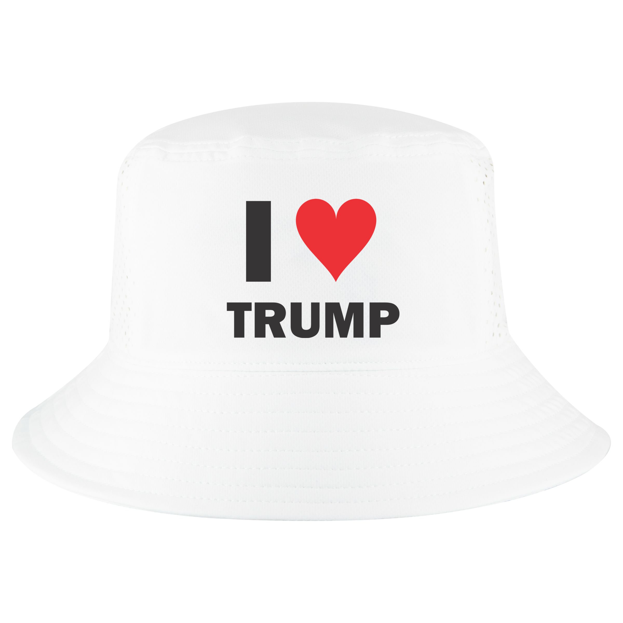 I Love Trump Cool Comfort Performance Bucket Hat
