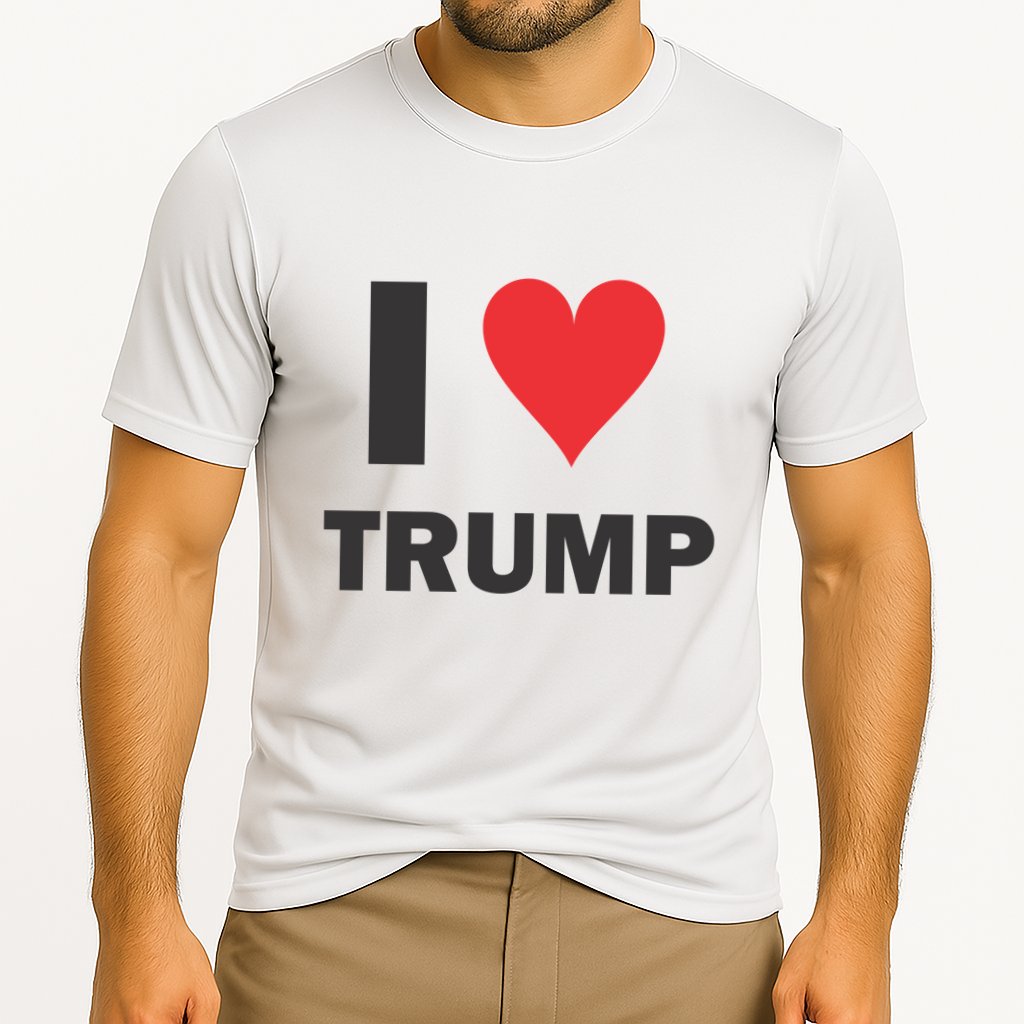 I Love Trump Cooling Performance Crew T-Shirt