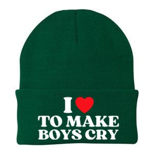 I Love To Make Bo'ys Cry Knit Cap Winter Beanie