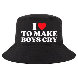 I Love To Make Bo'ys Cry Cool Comfort Performance Bucket Hat