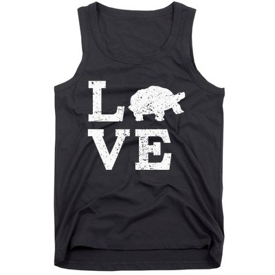 I Love Turtles Tortoises Tank Top