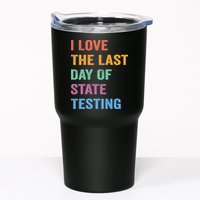 I Love The Last Day Of State Testing Funny Teachers Student Tumbler