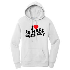 I Love To Make Cry Women's Pullover Hoodie