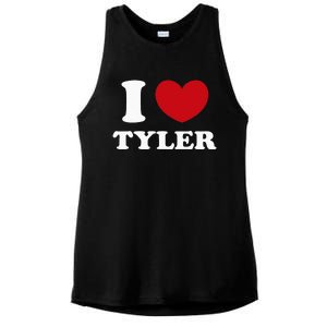 I Love Tyler Ladies PosiCharge Tri-Blend Wicking Tank