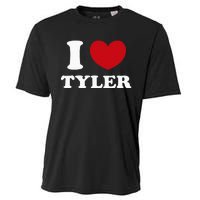 I Love Tyler Cooling Performance Crew T-Shirt