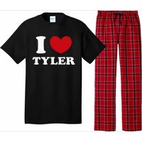 I Love Tyler Pajama Set