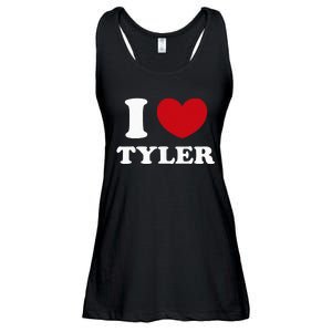 I Love Tyler Ladies Essential Flowy Tank